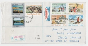 New Zealand Polar Exploration pinguins seals set on cover FDC 1986 B-2 - Picture 1 of 1