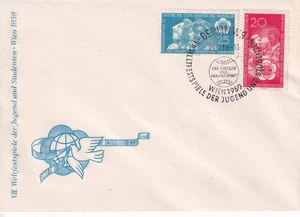 DDR FDC 705-6 SC 450-1 Youth Festival - Picture 1 of 1