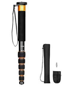 Camera Monopod Compact Portable Unipod Stand Aluminum Mini Camera Tripod - Picture 1 of 5