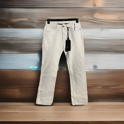 Женские белые джинсы из бумажной джинсовой ткани и ткани 30/32 100% хлопок от Cultura NY - Изображение 1 из 4