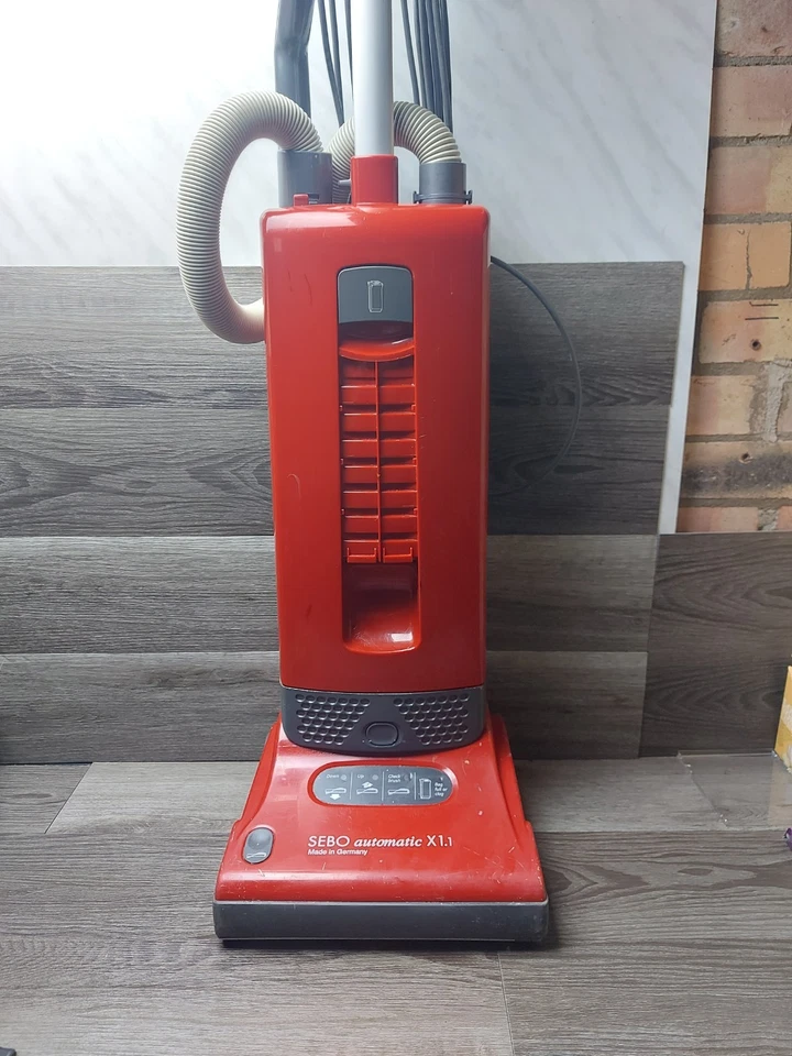 sebo automatic x1.1 Red Hoover Tested Working  - Image 1 of 4