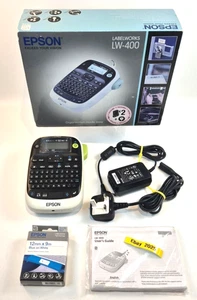 Epson Label Works LW-400 Desktop Label Printer Boxed QWERTY - Picture 1 of 22