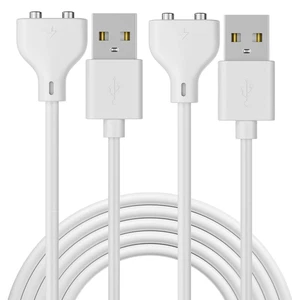 2Pack Magnetic USB DC Charger Cable Replacement Charging Cord 2.6Ft (6Mm/0.24In) - Picture 1 of 12