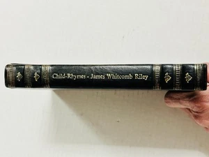 Riley Child Rhymes Hoosier Pictures 1905 Leather Bound - Picture 1 of 11
