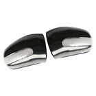2Pcs Door Side Mirror Housing Cover Fit For Mercedes-Benz W220 W215 S55 Amg