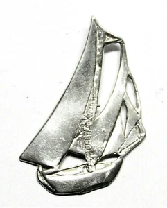STERLING SILVER SAILBOAT PENDANT #54G200352 - Picture 1 of 2