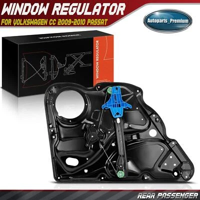 Regulador de ventana eléctrica pasajero trasero derecho Volkswagen CC 2009-2010 Passat Foto 1 de 4