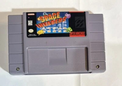 Space Invaders (1992) - Super Nintendo SNES - Cartridge Only - Image 1 of 2
