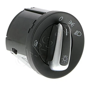 Interruttore luce principale cromato nero VEMO per VW Seat Caddy III B6 3C8941431BXSH - Foto 1 di 3