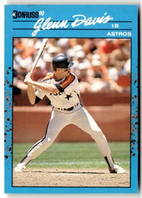 Glenn Davis 1990 Donruss Best of the NL #65 Houston Astros - Image 1 of 2