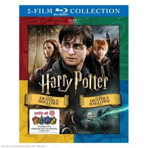 Harry Potter and the Deathly Hallows Part 1 and 2 (Target Exclusive) Blu-ray NEW - Picture 1 of 1