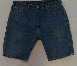 Levi's 505 Shorts Herren Größe 38 Taille Blau Jeansshorts Red Tab - Bild 1 von 8