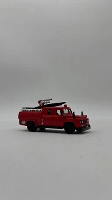 MODELLINO CAMION POMPIERI AUTOPOMPE DONG FENG ROSSO - DEL PARDO - SCALA 1:72 - Immagine 1 di 4