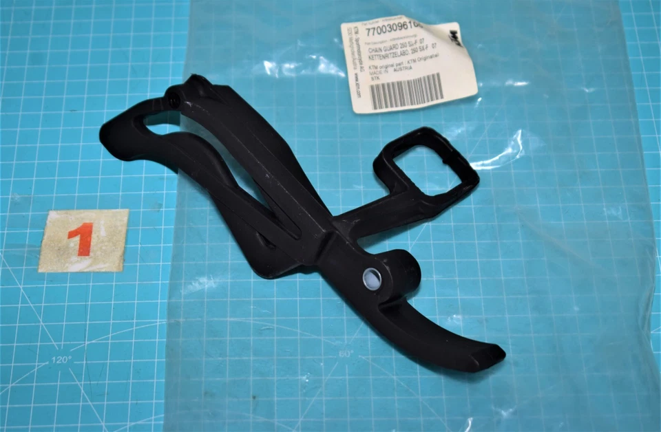 2007/2012 KTM SX-F 250 EXC-F 250 transmission chain skid 77003096100 - Image 1 of 1