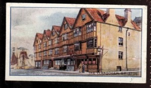 Tobacco Card, Richard Lloyd, OLD INNS, 2nd Series, 1924, Llandoger Bristol, #5
