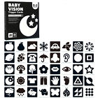 Development Flash Card High Contrast Visual Stimulation For Newborn Babies Toys