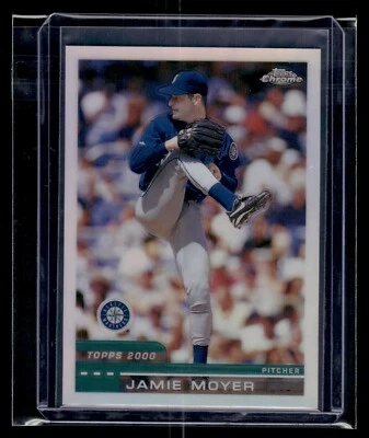 2000 Topps Chrome Refractor #379 Jamie Moyer Mariners QTY - Image 1 of 2