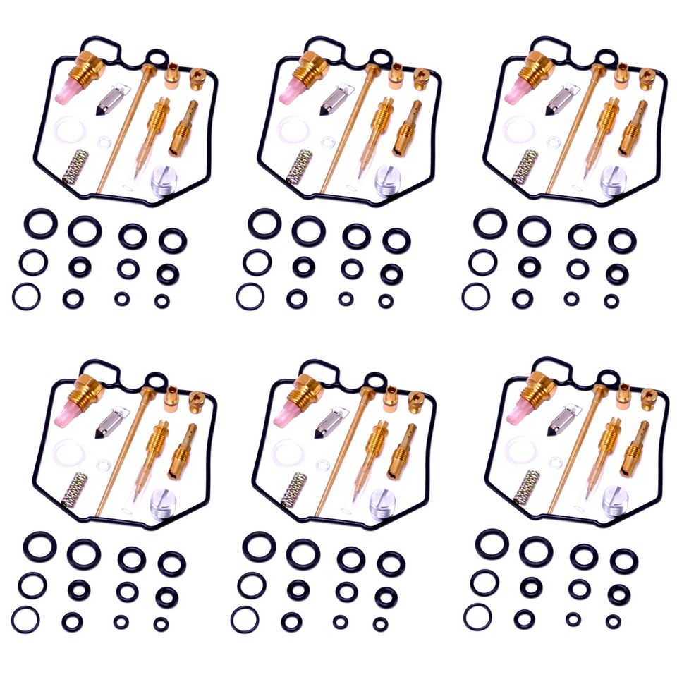 6x Vergaser Reparatursatz für Honda CBX1000 CBX 1000 SC06 Pro Link Bj. 1981-1983 - Bild 1 von 1