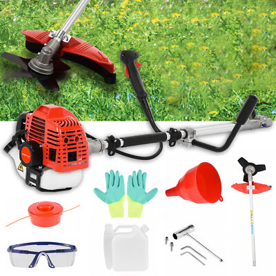 52cc 2-Stroke Gas Hedge Trimmer Cutter Cordle...