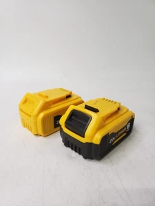 Lot of 2 FOR DEWALT 20V 6.0 AH Lithium-Ion Rechargeable Battery - Picture 1 of 6