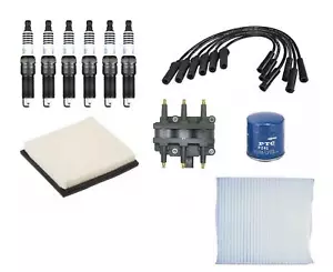 Tune Up Kit Filters Coils Plugs & Wires For Dodge Grand Caravan 08-10 3.3L 3.8L - Picture 1 of 6