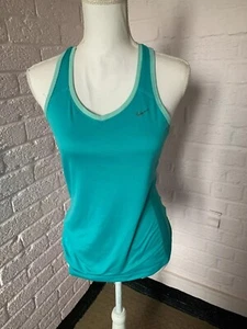 Nike Dri-Fit racerback tanktop teal medium - Picture 1 of 3