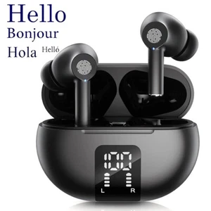 Translator Earbuds 144 Languages Real Time Online/OffLine Translation Earphones - Picture 1 of 11