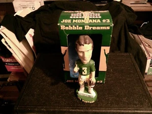 Super SALE !! Joe Montana Notre Dame Bobblehead 77 'Nat.Champs New in box - Picture 1 of 4