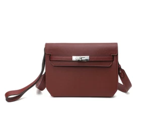 TIFFANY & FRED PARIS SAFFIANO LEDER TWO-WAY MESSENGER BAG BURGUNDY - Bild 1 von 5