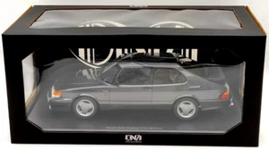 wonderful DNA-modelcar 1:18 SAAB 900 TURBO T16 AIRFLOW 1988 - greymet. - lim.ed - Picture 1 of 3