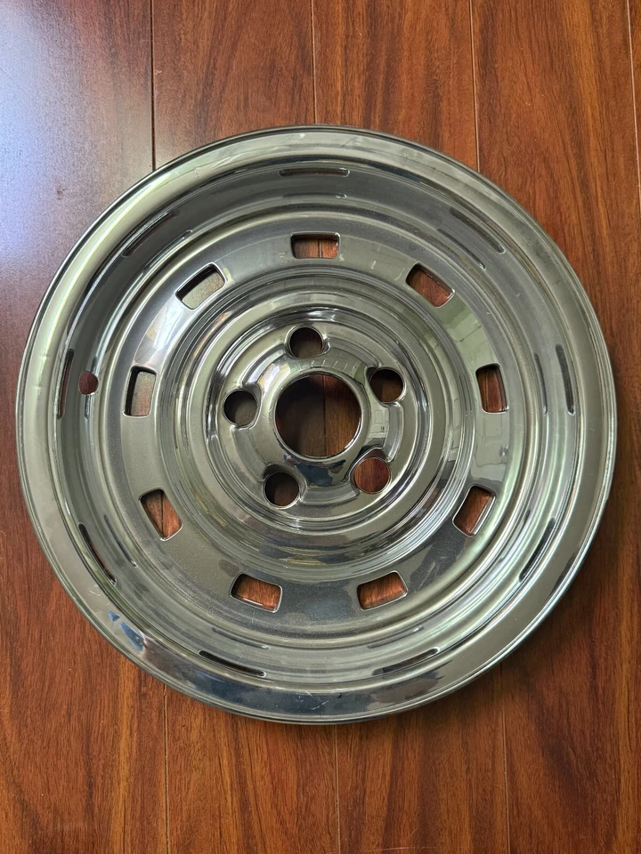 Cubiertas de rueda cromadas de 15 pulgadas para Jeep Cherokee, Comanche y Wrangler 1984-2002 Foto 1 de 1