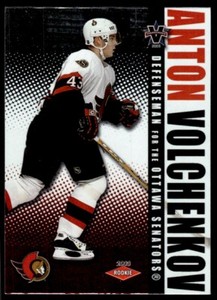 2002-03 Pacific Vanguard Anton Volchenkov Rookie /1650 Ottawa Senators #120 R72
