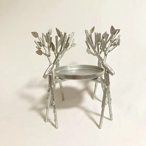 Yankee Rustic Reindeer Candle Holder Christmas Home Decor - Picture 1 of 7