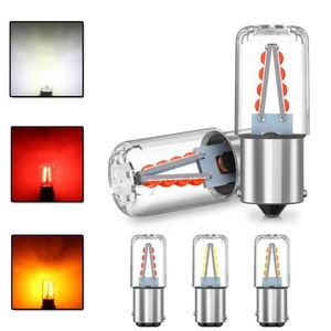 1-10x Auto 1157 1156 COB 12V LED Rücklicht Blinker Bremslicht Birne Licht Lampe - Picture 1 of 13