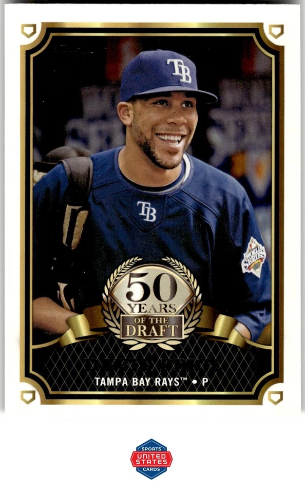 2014 Topps #50YD-3 David Price 50 Years of the Draft - Image 1 of 2