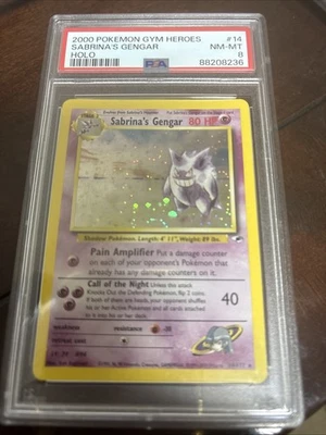 Sabrina's Gengar 014/132 Gym Heroes Holo - Image 1 of 2