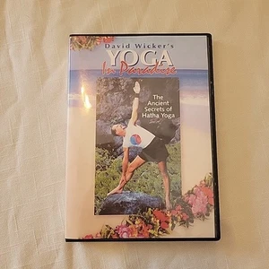 David Wicker's Yoga In Paradise New DVD The Ancient Secrets Of Hatha Yoga - Afbeelding 1 van 3