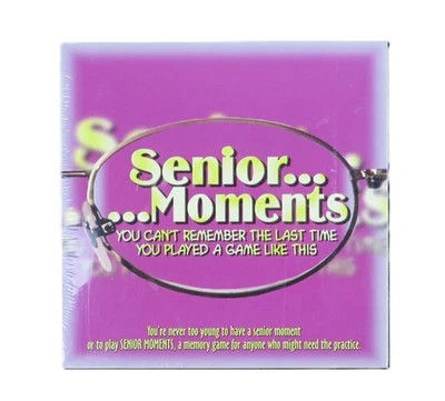Senior Moments 记忆棋盘游戏 TDC 游戏全新未拆封趣味成人派对 — 第 1/4 张图片