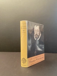 Autobiography of Thomas Whythorne James Osborne 1961 1st ed Madrigals - Bild 1 von 10