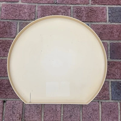 Tocadiscos Vintage XLarge Rubbermaid Lazy Susan 2719 Almond 21" Foto 1 de 4