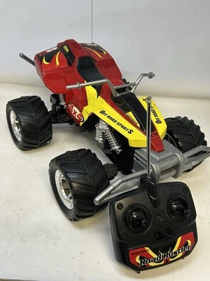 Vintage RadioShack Road Rustler RC Buggy 4x4 Off-Road Truck w/ Controller 27MHz - Image 1 of 4