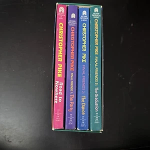 Christopher Pike 4 Volume Gift Boxed Set Final Friends 1 2 3 Road To Nowhere - Bild 1 von 8
