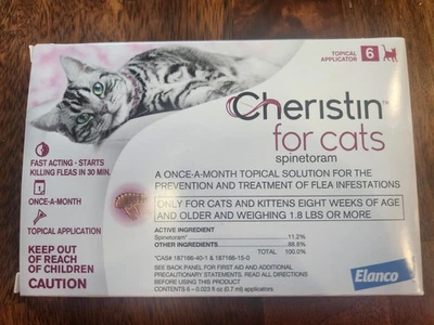 Cheristin для кошек - 6 штук - Изображение 1 из 2