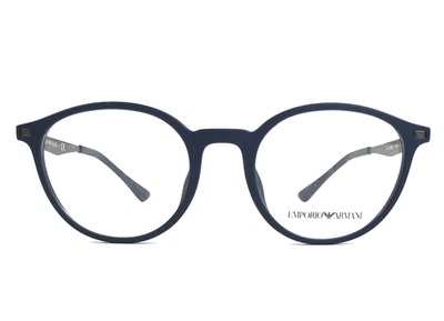 Monturas para gafas Emporio Armani EA3188U 5088 azul marino gris borde completo 51-20-150 Foto 1 de 4