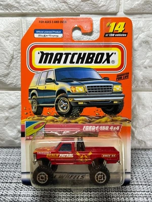 Matchbox Ford F-150 4x4 #14 de 100 vehículos rojo Foto 1 de 4