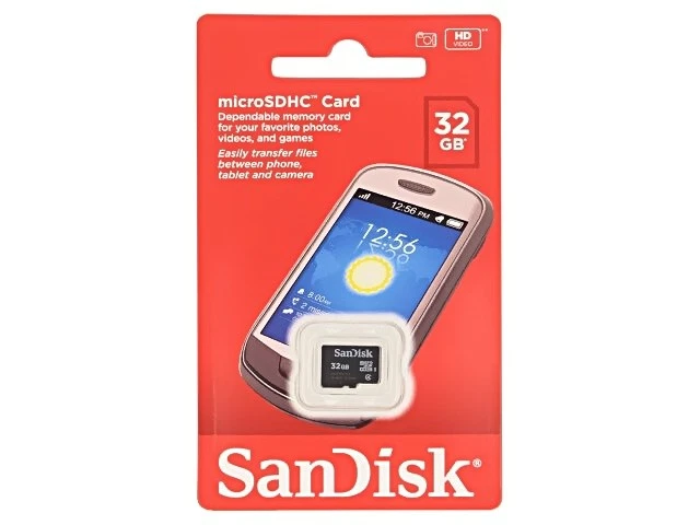SDSDQM-032G-B35 Memory Card microSDHC Class 4 32GB SANDISK - Image 1 of 1