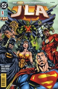 JLA#1 (Dino) Die neue Gerechtigkeitsliga JUSTICE LEAGUE OF AMERICA Erstausgabe - Picture 1 of 1