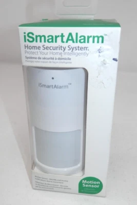 iSmartAlarm Home Security System Motion Sensor • PIR3 White Detects Movement NEW - Image 1 of 4