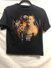 WWE John Cena T-Shirt Wrestling Youth Large Grey 100% Cotton