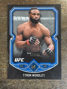 2017 TOPPS UFC MUSEUM COLLECTION #1 TYRON WOODLEY #d /50 *Noles2148* - Picture 1 of 2